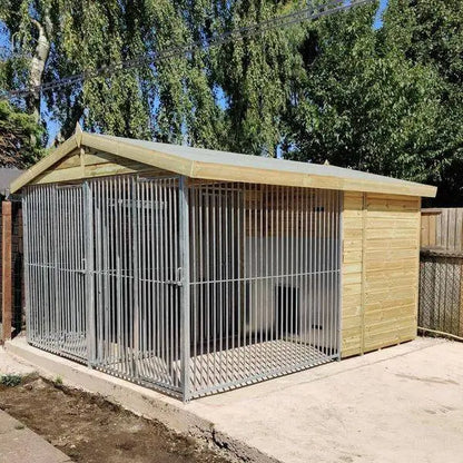 10 x 12ft Double Dog Kennel – Professional Installation Included