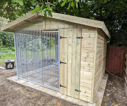 10 x 8ft Single Dog Kennel –  Professional Installation Included