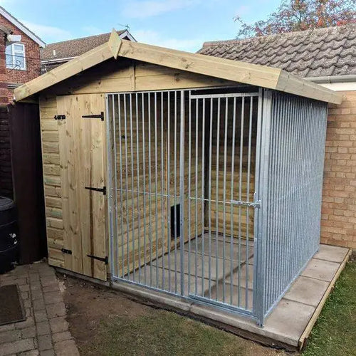 8 x 6.5ft Single Dog Kennel – Professional Installation Included