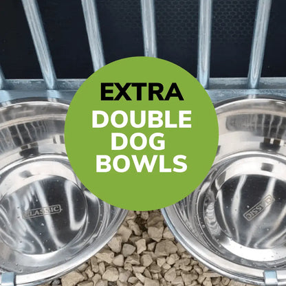 10 x 12ft Double Dog Kennel – Professional Installation Included