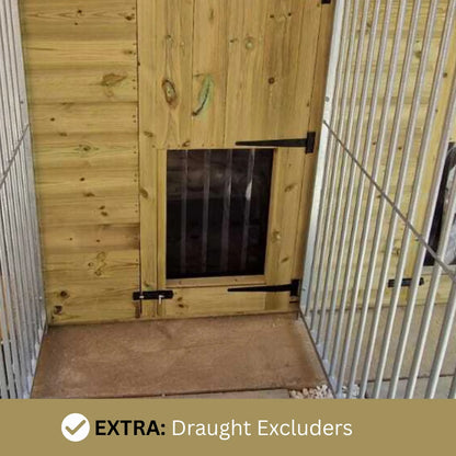 10 x 8ft Single Dog Kennel –  Professional Installation Included