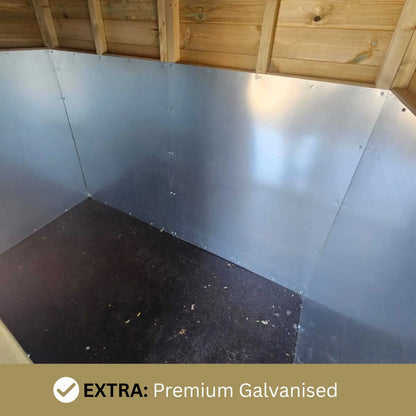 6.5 x 7ft Double Dog Kennel – Professional Installation Included